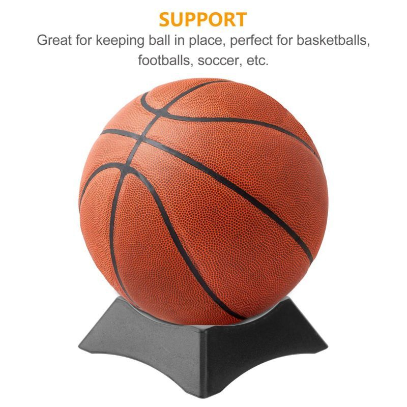 5pcs Stand Holder Bola Dudukan Display Bola Basket Multifungsi Rak Bola Basket Sepak