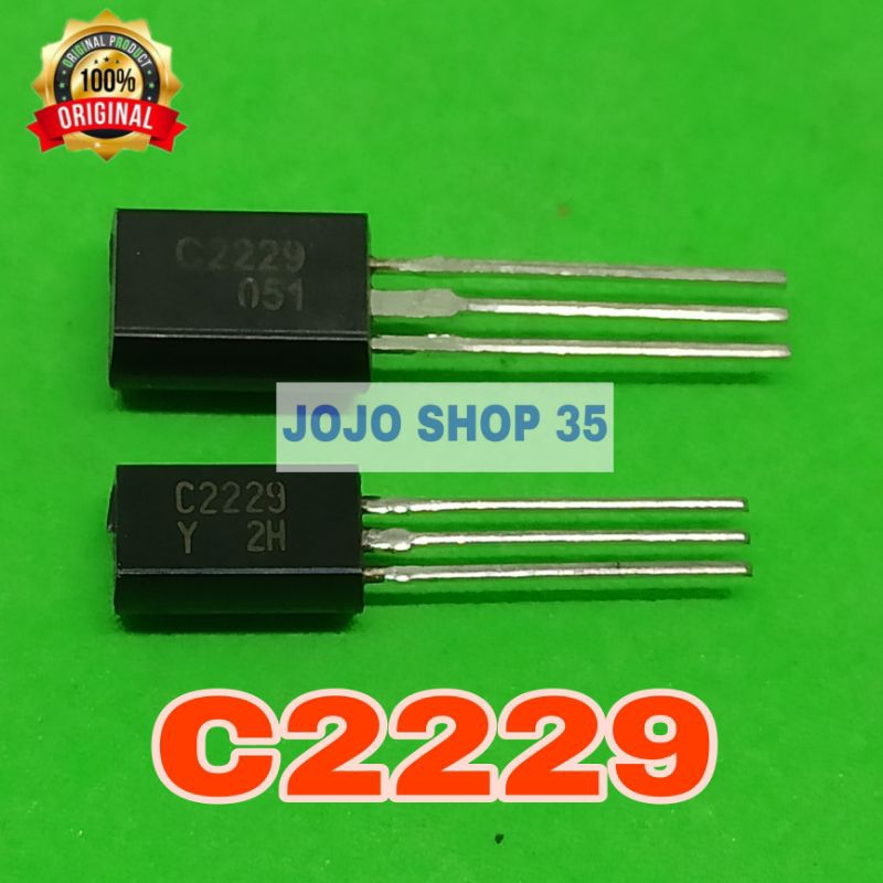 TRANSISTOR ORIGINAL RGB C2229 C 2229 pengganti transistor rgb tv cina kualitas oke TR c2229 sc2229 t