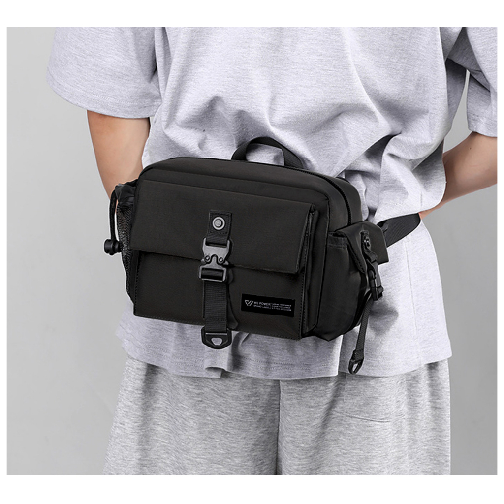WEPOWER 5900 Tas Selempang Pria Belt Sling Bag Tactical Buckle Premium WK-SBY