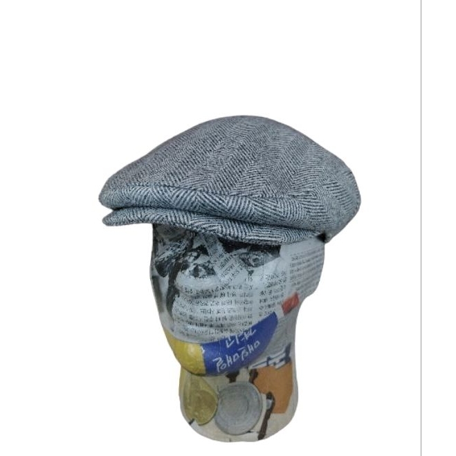 Topi pet ivycap wool topi klasik premier