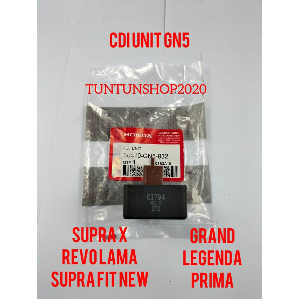 CDI UNIT KUALITAS ASLI ORIGINAL HONDA GN5 GRAND , LEGENDA , PRIMA , REVO LAMA , SUPRA X , SUPRA FIT