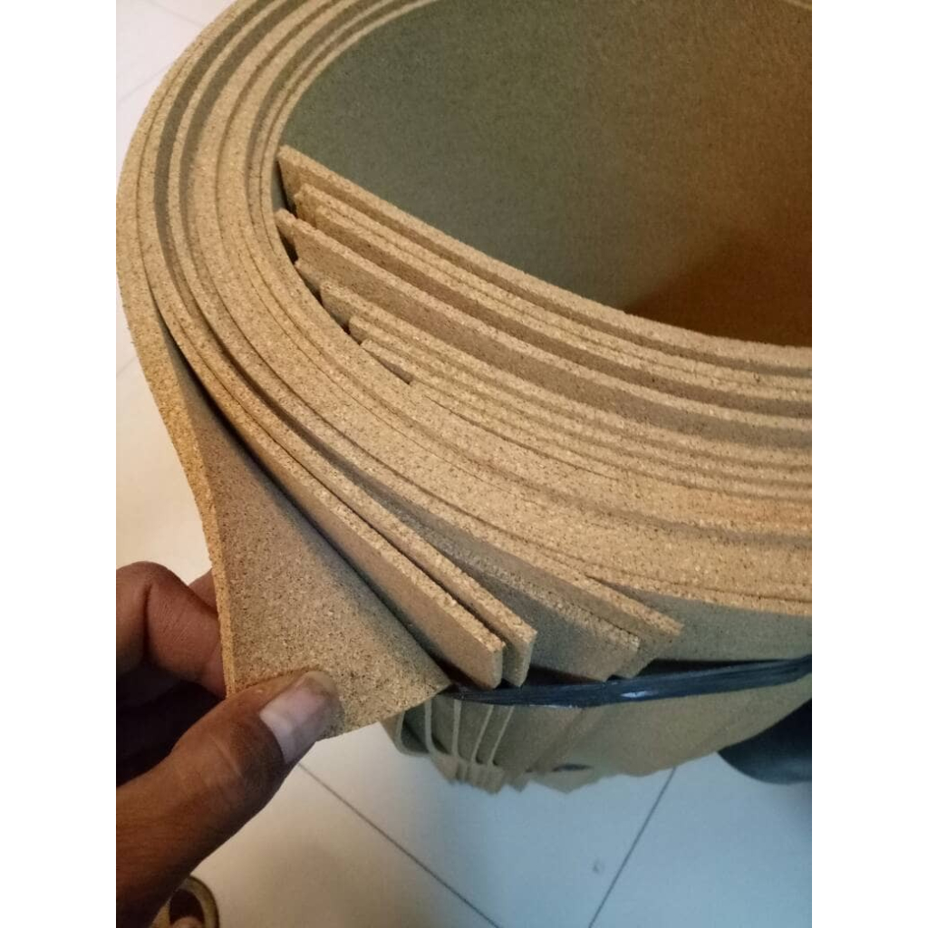 

Cork Sheet Gabus Patah Mading Gabus Karet Polos Gasket Isolasi Peredam Papan Board Lembaran Serbaguna 1mm 2mm 3mm 5mm 6mm 8mm 10mm