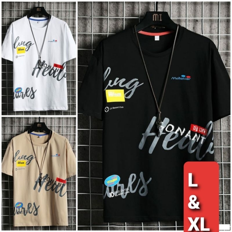 KAOS PRIA ( HEALING ) BAJU DISTRO PRIA LENGAN PENDEK MODEL TERBARU