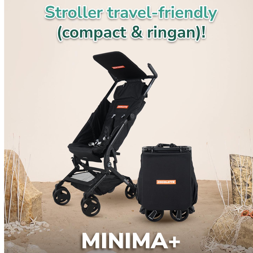 stroller cocolatte Minima Plus cocolatte pockit stroller cabin size jogja