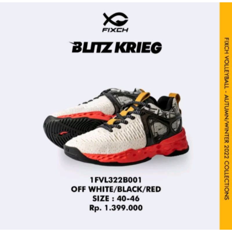 Sepatu Fixch blitzkrieg original