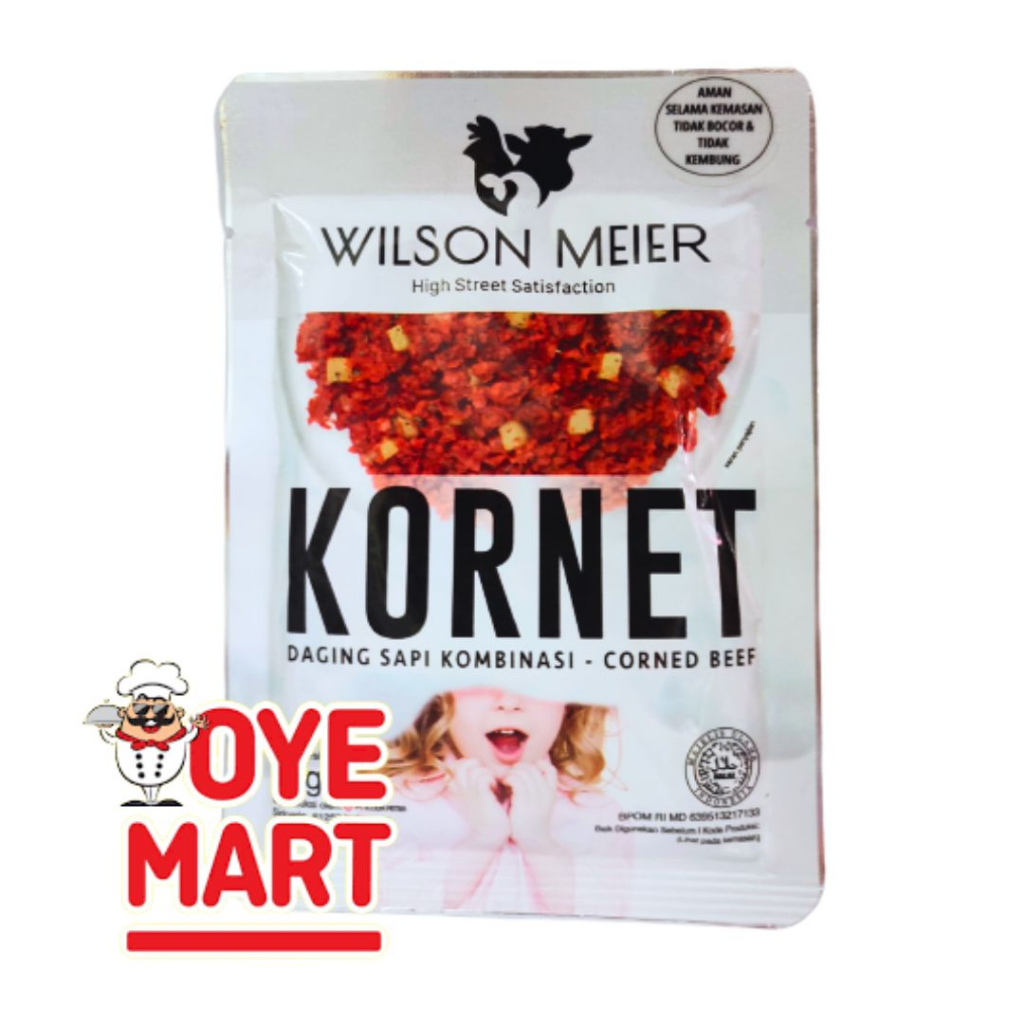 WILSON MEIER KORNET DAGING SAPI KOMBINASI 50 GR/CORNED BEEF