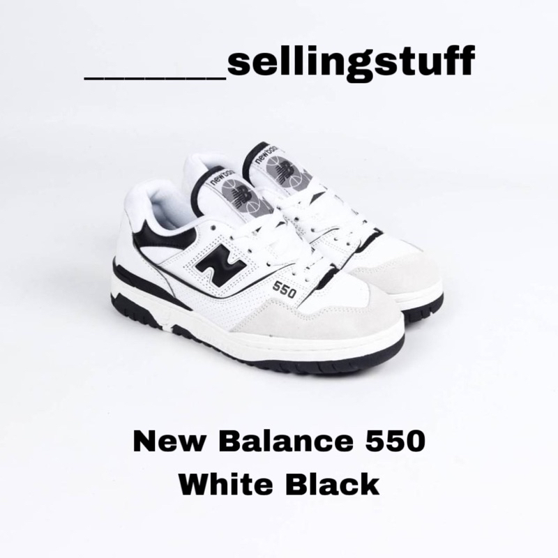New Balance 550 White Black