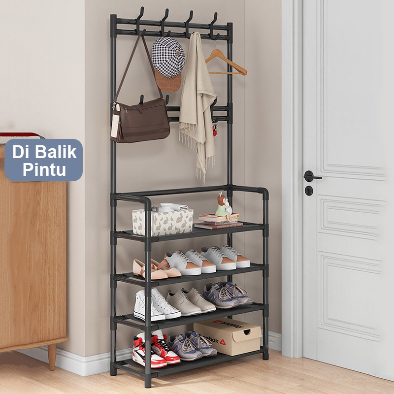 Rak Gantungan Baju Rak Sepatu Rak Sepatu Dan Gantungan Baju Stand Hanger Hanger Rak Baju Gantung