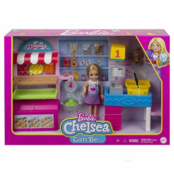 

Dijual Barbie Mattel Chelsea Career Supermarket Snack Stand Doll Playset Diskon