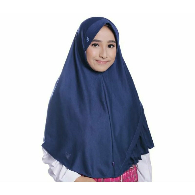 KERUDUNG ANAK SEKOLAH RABBANI | KERUDUNG ANTI TEMBEM | KERUDUNG INSTAN PONY ORI RABBANI