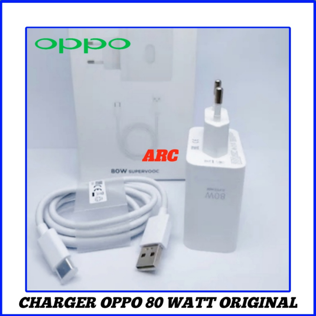 CHARGER OPPO 80 WATT ORIGINAL 100%