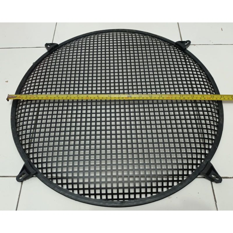 grill  speaker 21" /tutup speaker ukuran 21 inch bahan besi