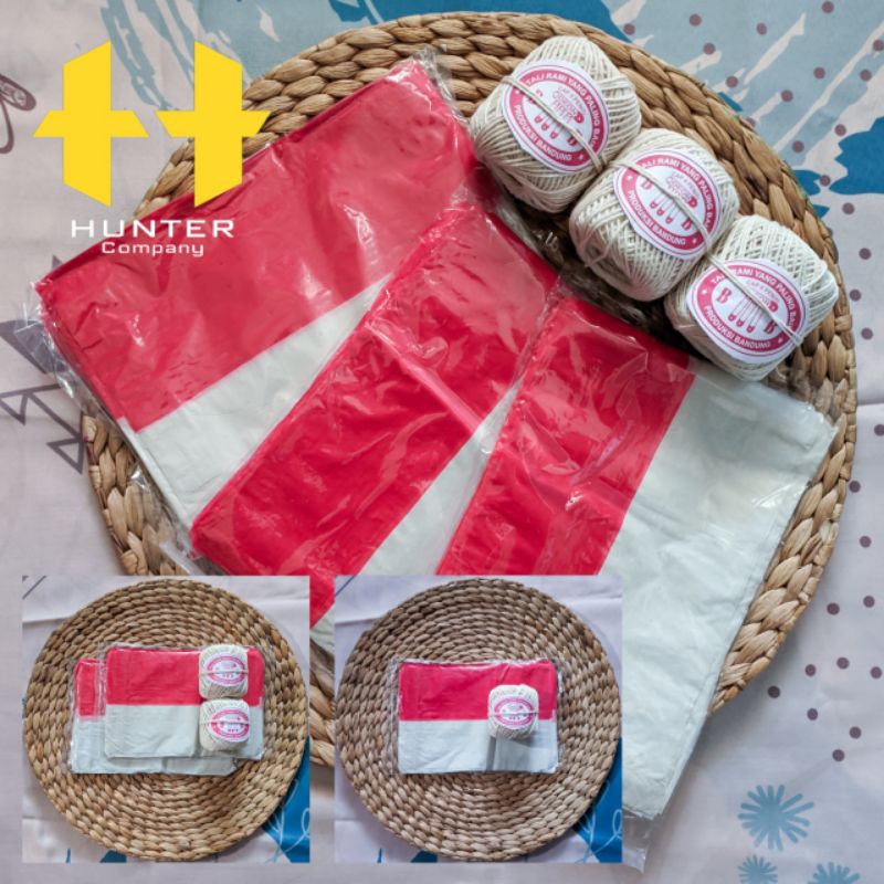 bendera merah putih umbul umbul/bendera plastik kecil/bendera merah putih