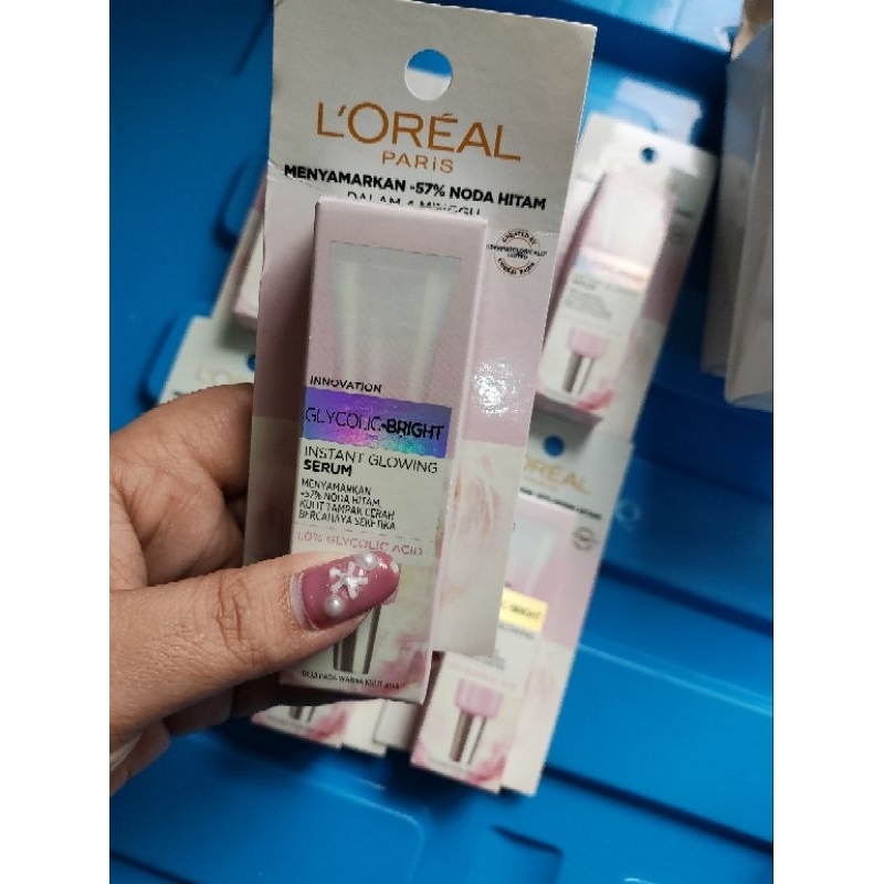 LOREAL PARIS GLYCOLIC BRIGHT INSTAN GLOWING FACE SERUM