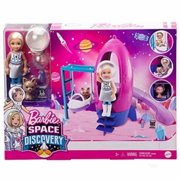 

Promo Roket Pesawat Barbie Space Discovery Chelsea Doll Playset - ORI Mattel Diskon