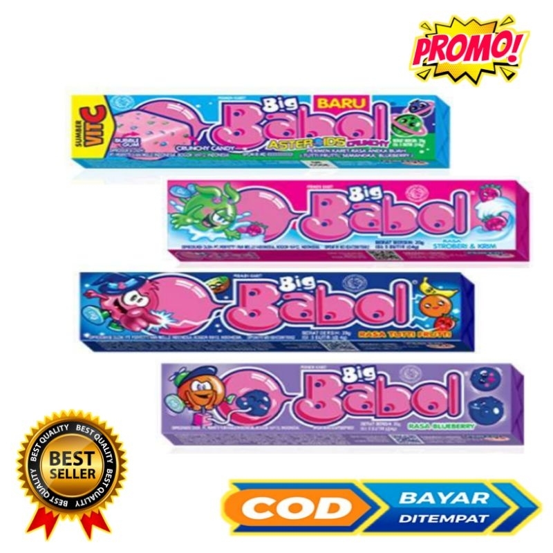 

Big Babol Stick all varian rasa 20g