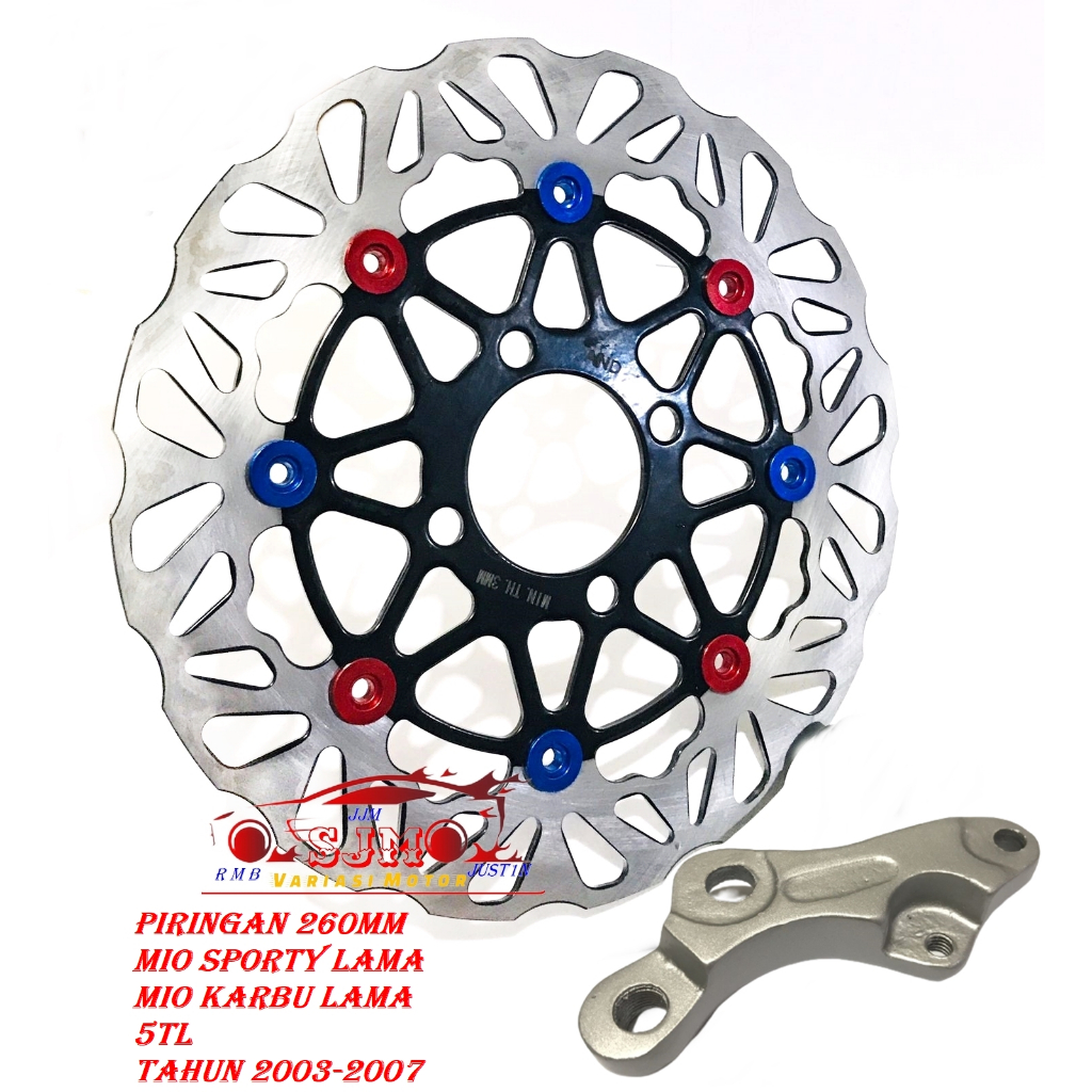 PIRINGAN 260MM MIO SPORTY LAMA MIO KARBU LAMA 5TL DISC BRAKE FRONT YAMAHA MIO SPORTY OLD MIO SPORTY KARBU PERTAMA