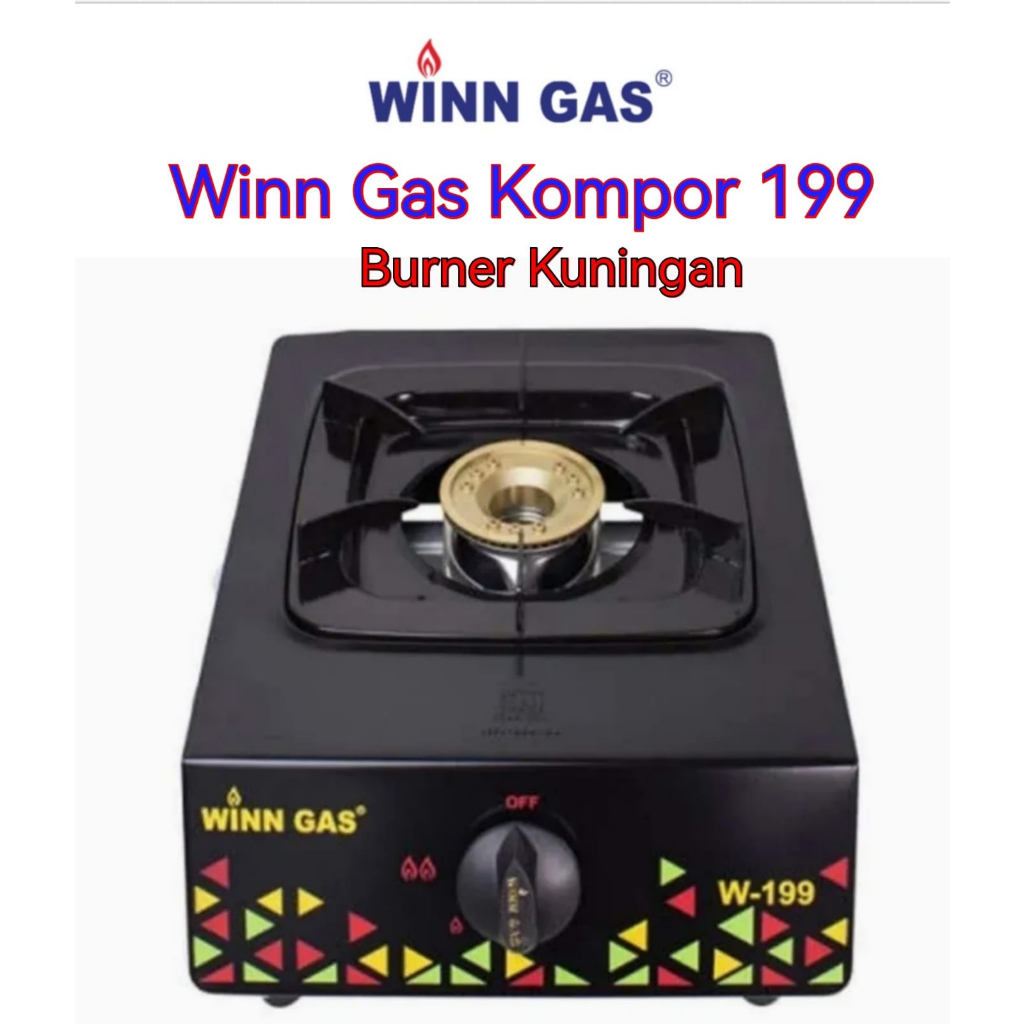Winn Kompor Gas 1 Tungku W-199