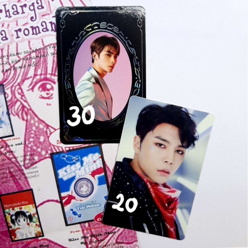 photocard nct 127 wayv sale johnny xiaojun yb