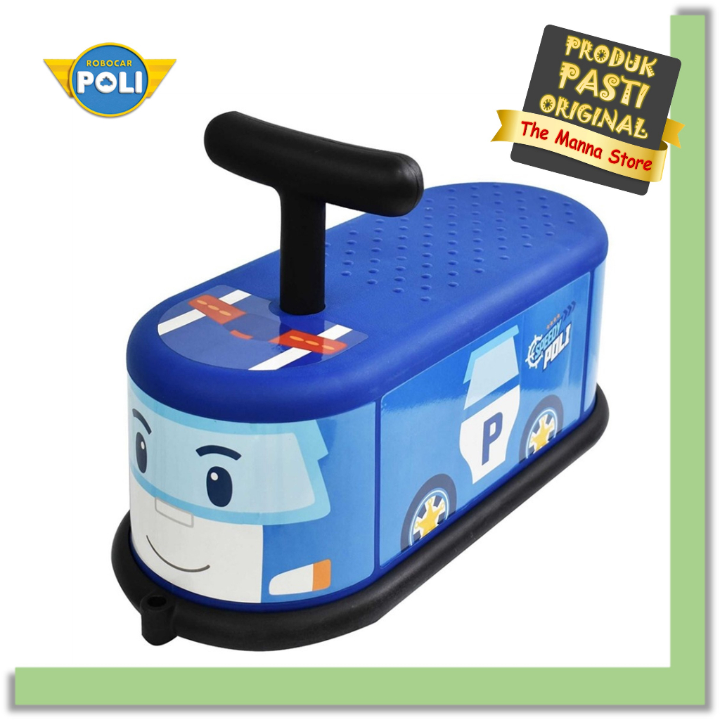 Robocar Poli Rolling Car Poli Ride on Boom Boom Car Korean Toys Animation Mainan Anak Z-15P