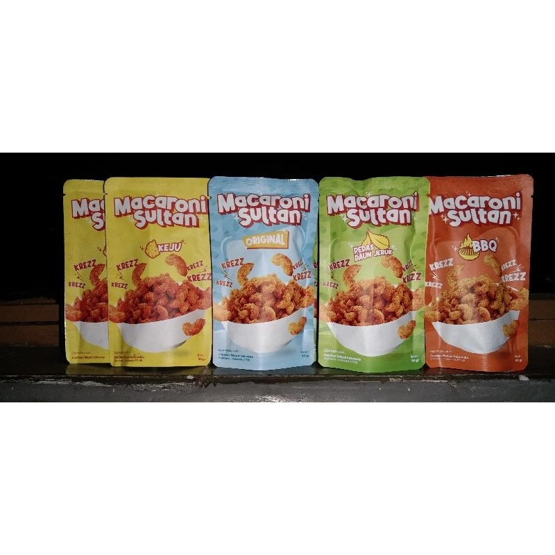 

cemilan macaroni sultan (50gr)