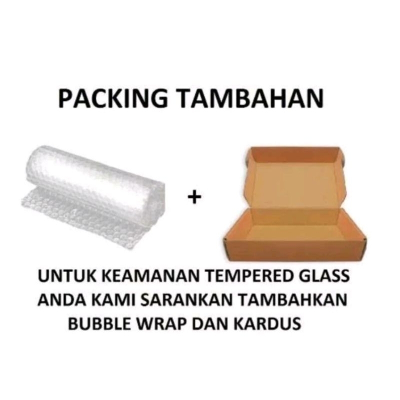 Bubble wrap / babel wrap / bable wrap + Kardus