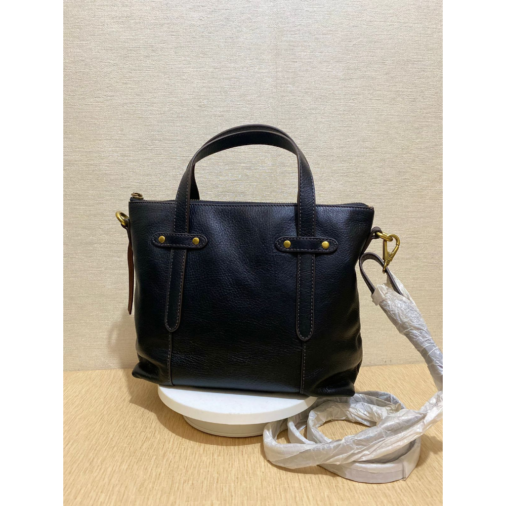 Fossil felicity satchel black