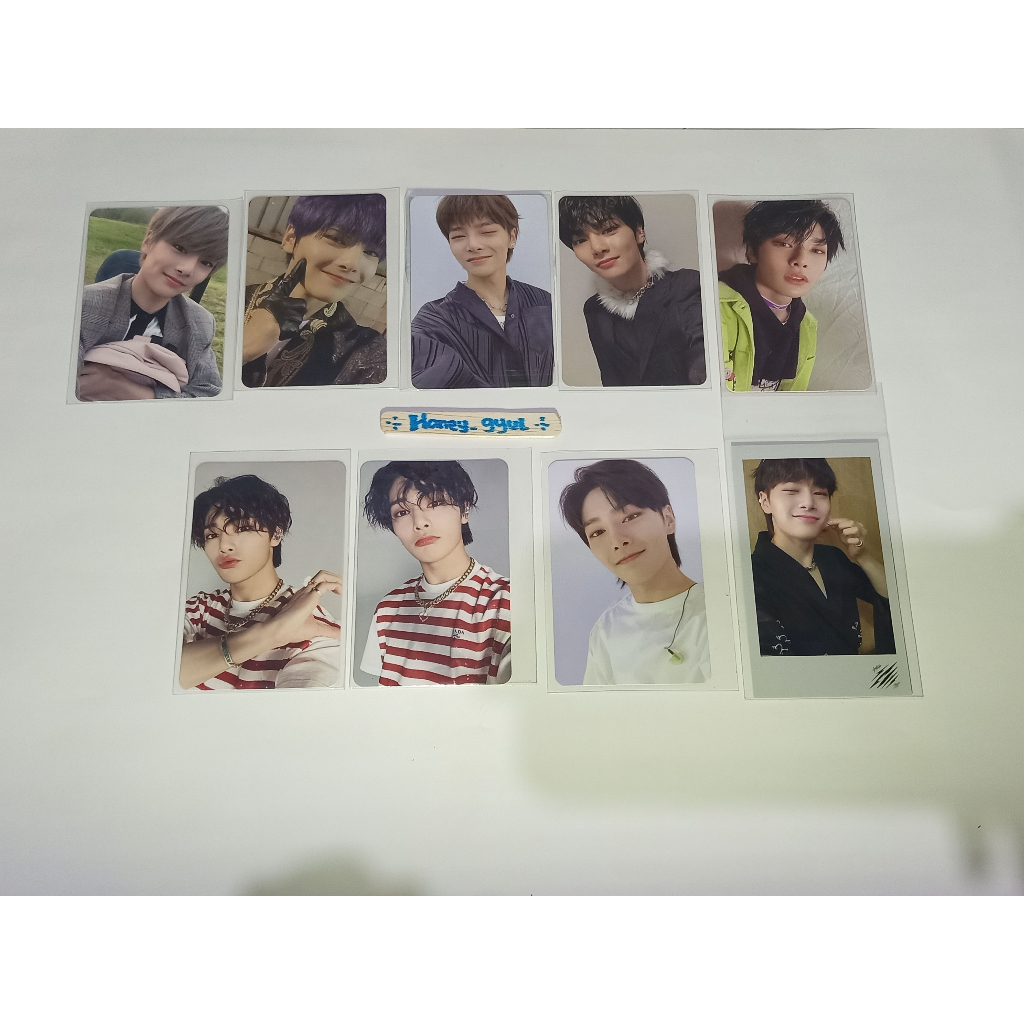 (READY STOCK) PHOTOCARD STRAY KIDS I.N JEONGIN YW YELLOW WOOD IN LIFE NOEASY ODDINARY MAXIDENT APPMU
