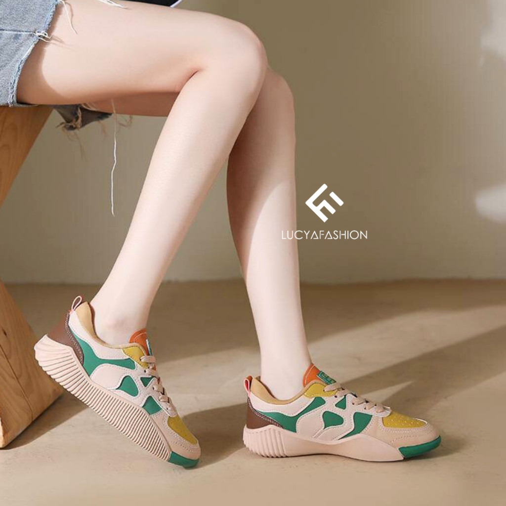 2650 Sepatu Wanita Korea Sneakers Import Terbaru