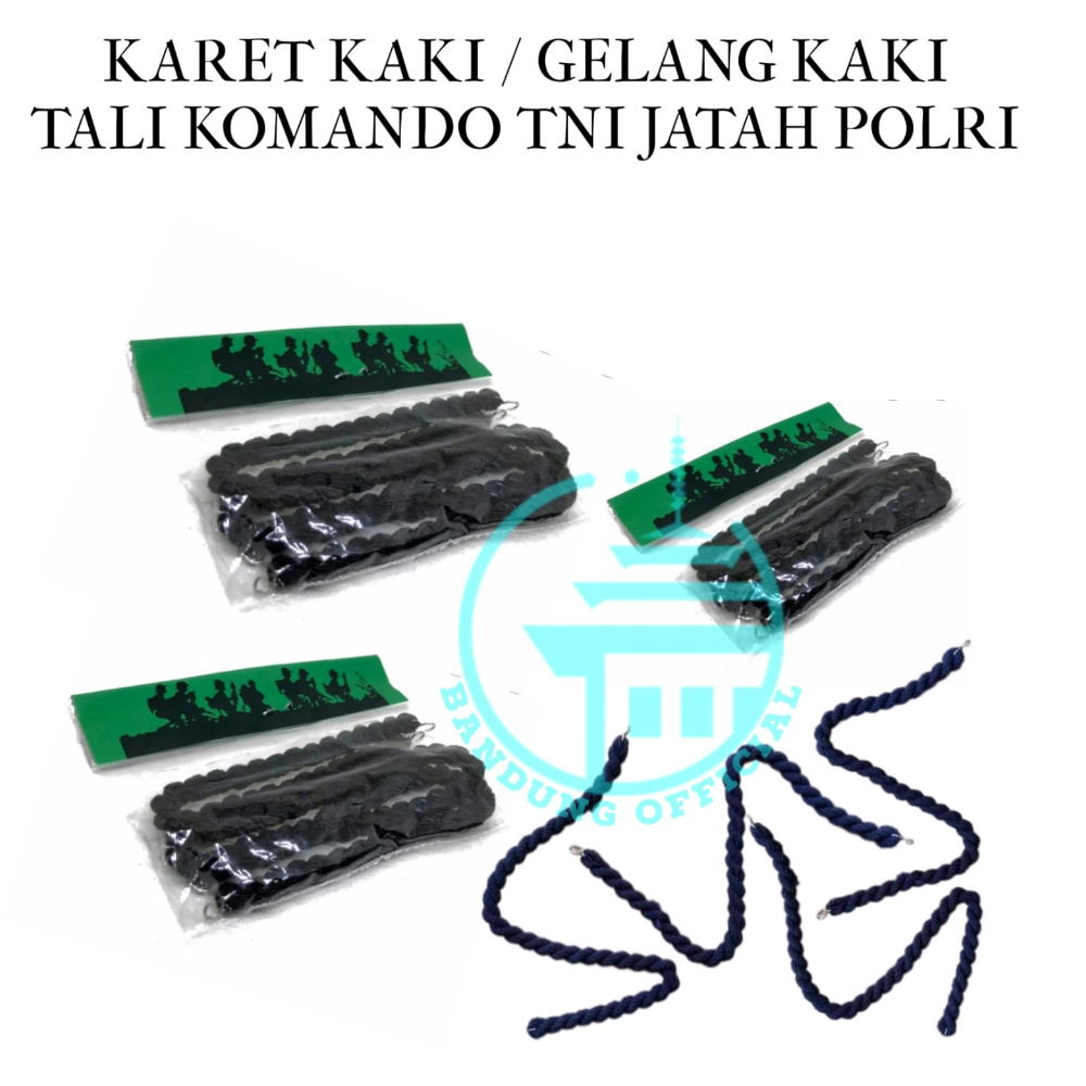 karet kaki pdl | karet kaki komando | tali komando pdl