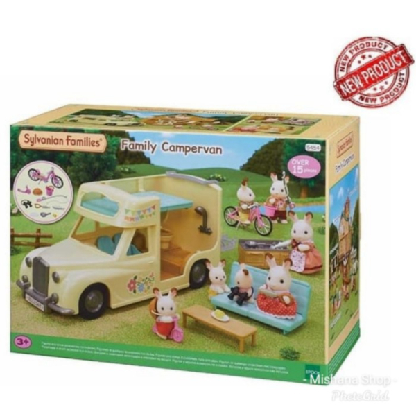 

Unik Mobil Sylvanian Families Camper Van Car Seven Seater Epoch Original Diskon