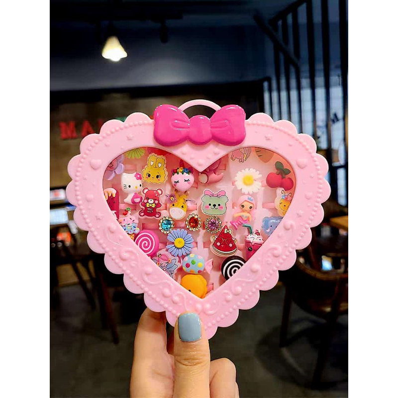 CINCIN ANAK MOTIF KARAKTER ISI 36pc SATU BOX DAPAT BOX LANGSUNG