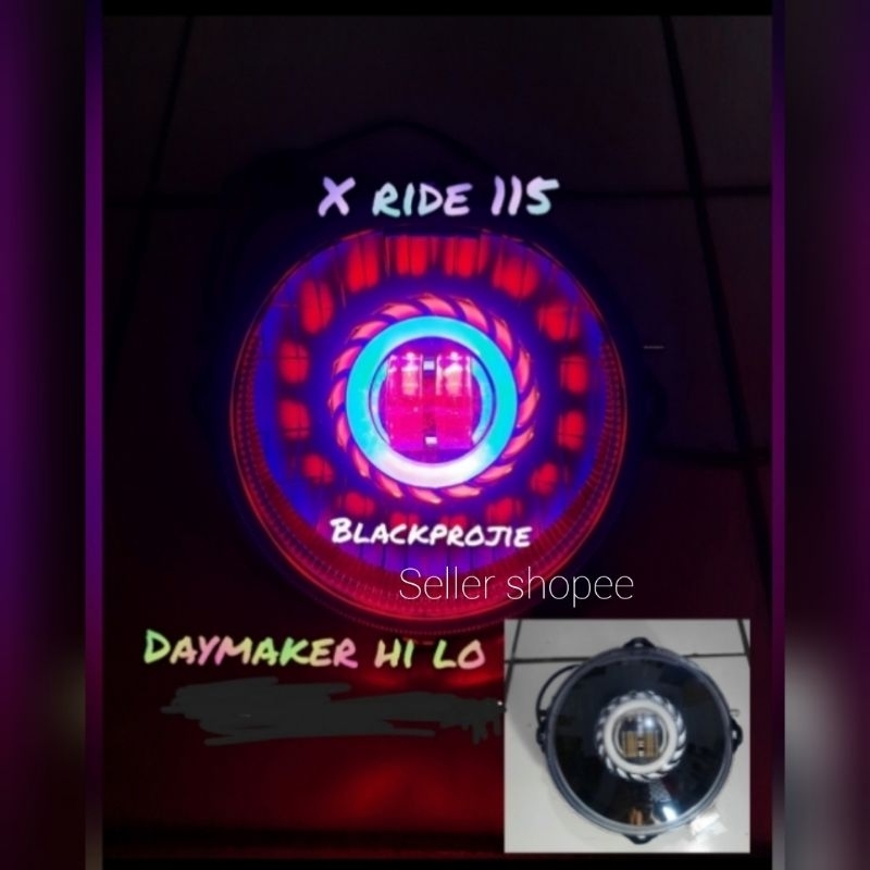 Reflektor-xride-projie-hi-low-xride-115-x-ride-lama projie hi lo xride