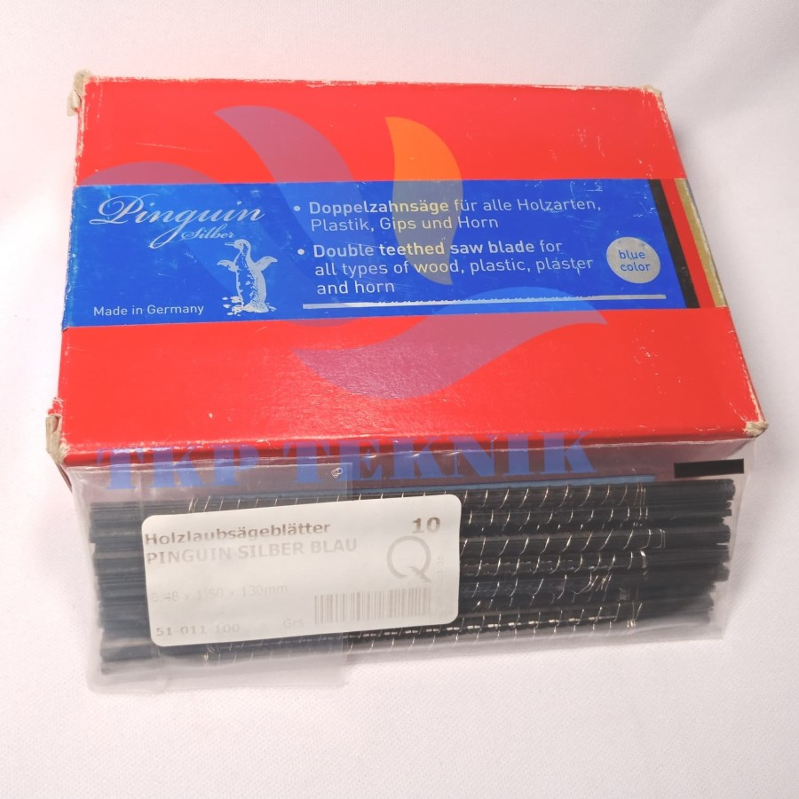 PINGUIN SILBER MATA GERGAJI TRIPLEK / UKIR / TULANG NO.12