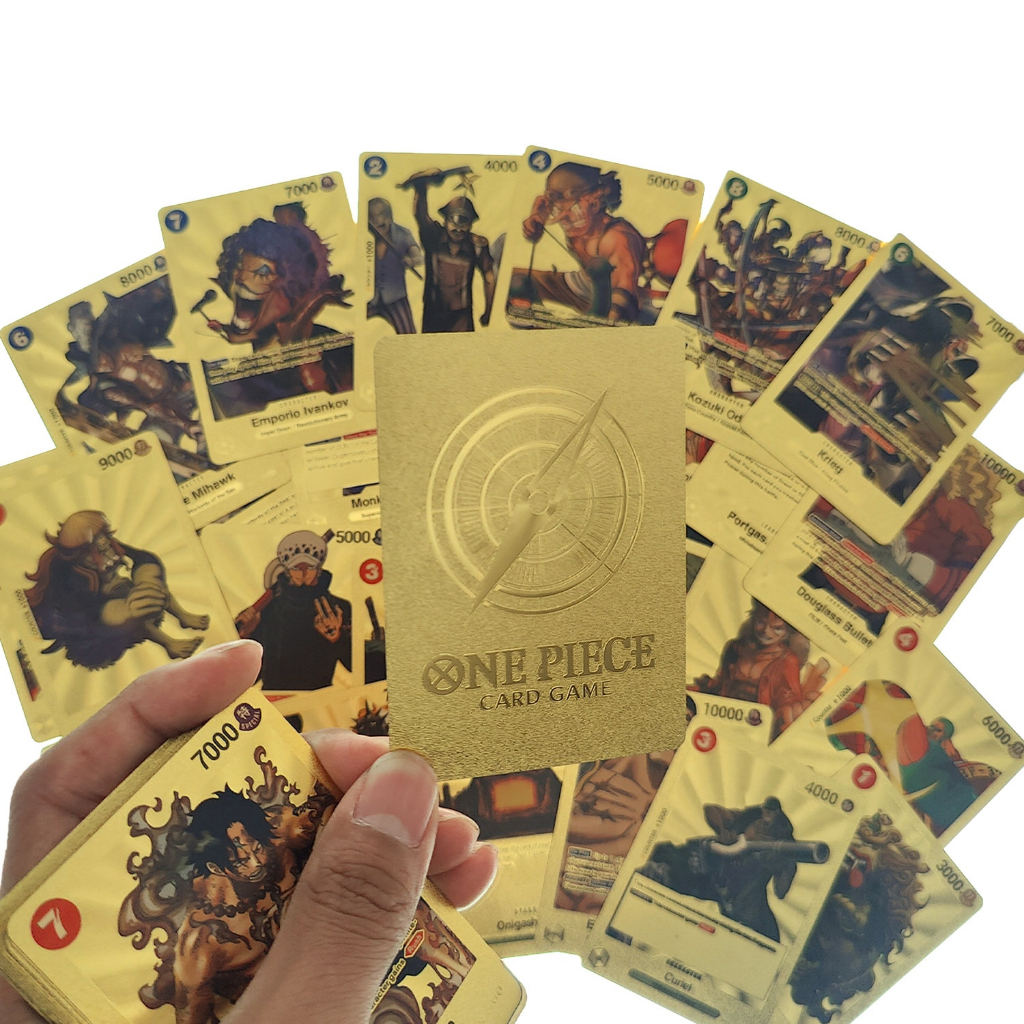 55pcs 1 Box Card One Piece / Kartu One Piece Card Game Luffy Zoro