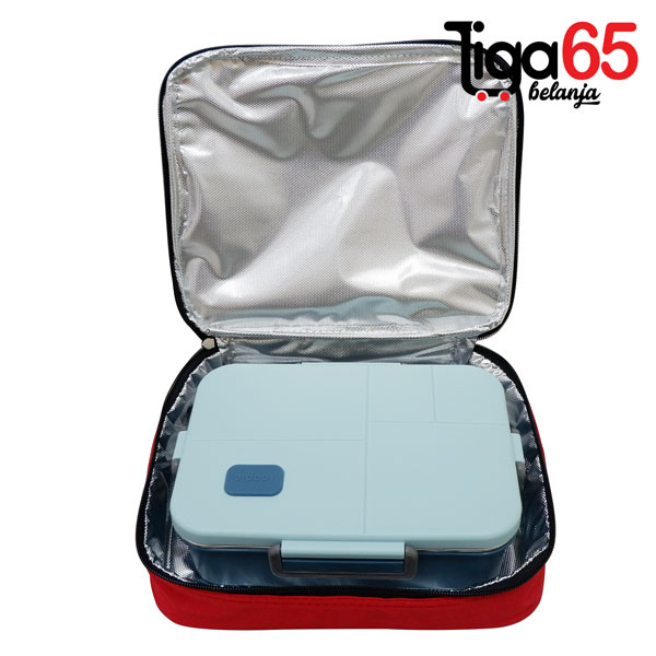 365 Tas Bekal / Lunch Bag / Tas Bekal Anak / Tas Bekal Tenteng / Bag Lunch Box Foil 613