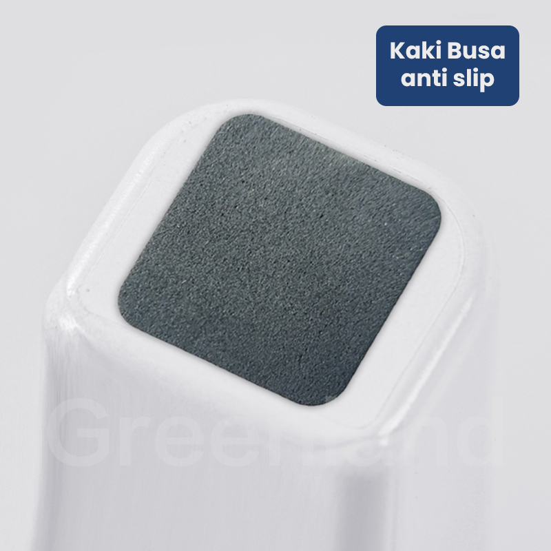 Greenland Kursi Toilet Jongkok Tebal Anti Slip Bangku WC Duduk Model U Bangku Sehat Bangku Kloset Toilet HSB682