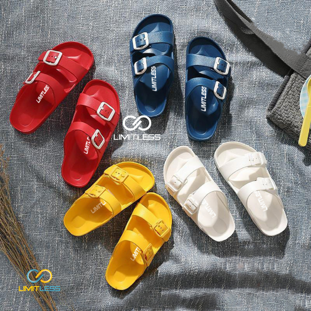 Sendal Anak Cowok Selop Slip On Sandal Anak Perempuan Unisex Limitless Sandal Anak Laki Laki Karet EVA