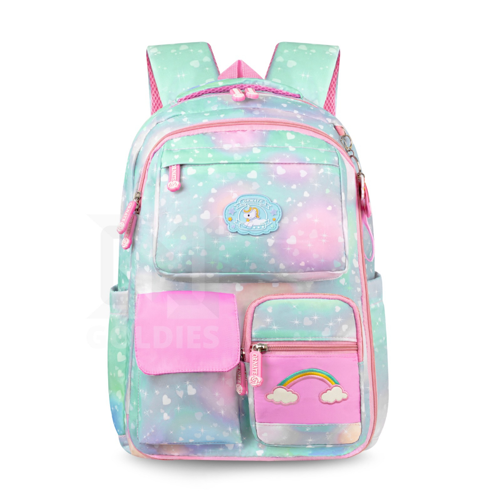 Tas Ransel Sekolah Anak Perempuan Model Korea backpack Anak Sekolah Import