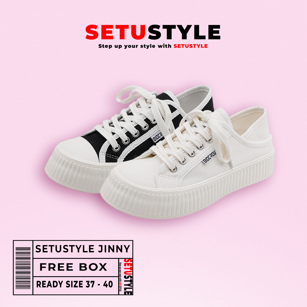 SETU Style Jinny Sepatu Sneakers Wanita Casual Sport Shoes Cewek