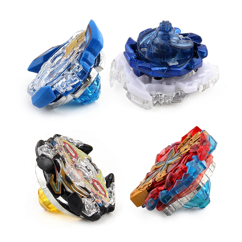 4PCS Set Gasing Beyblade Mainan Gangsing Beyblade Murah Gyro Spinning Top Launcher Set Gasing GRATIS Arena Stadium