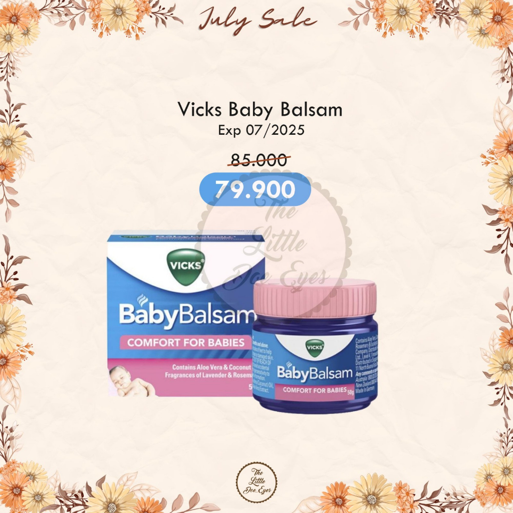 [READY] Vicks Baby Balsam (EXP 2025)