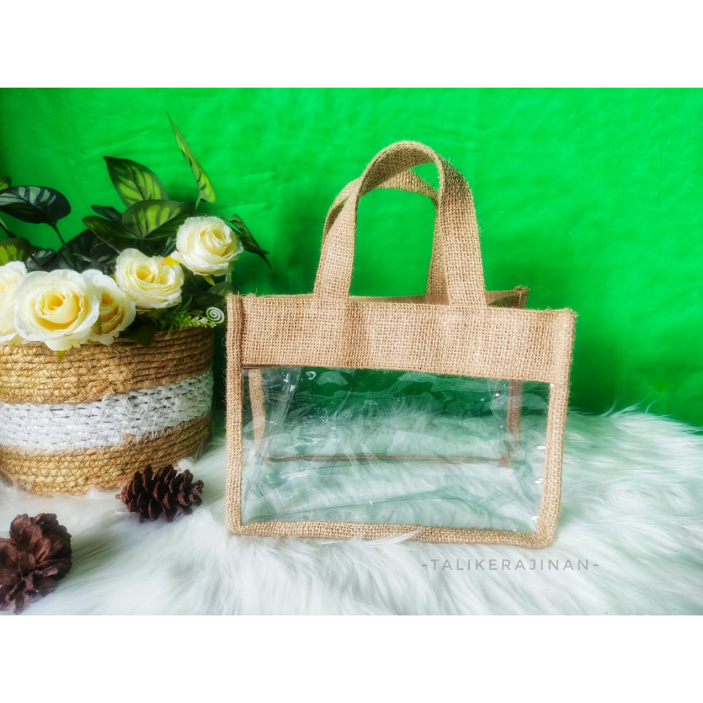 

GOODIE BAG GONI JUTE TAS KARUNG GONI KEKINIAN TOTEBAG GONI HAMPERS SOUVENIR