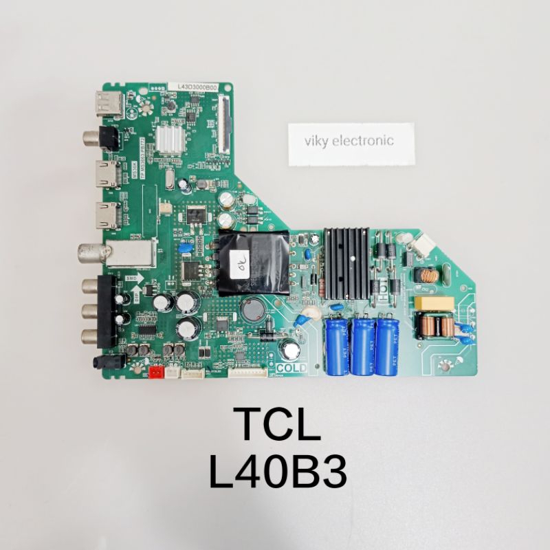 TCL L40B3 mainboard mb modul mobo mesin tv led TCL L40B3