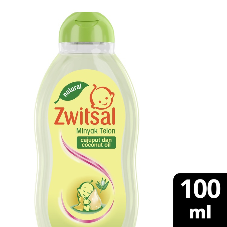 Zwitsal baby minyak telon 60 ml / 100 ml