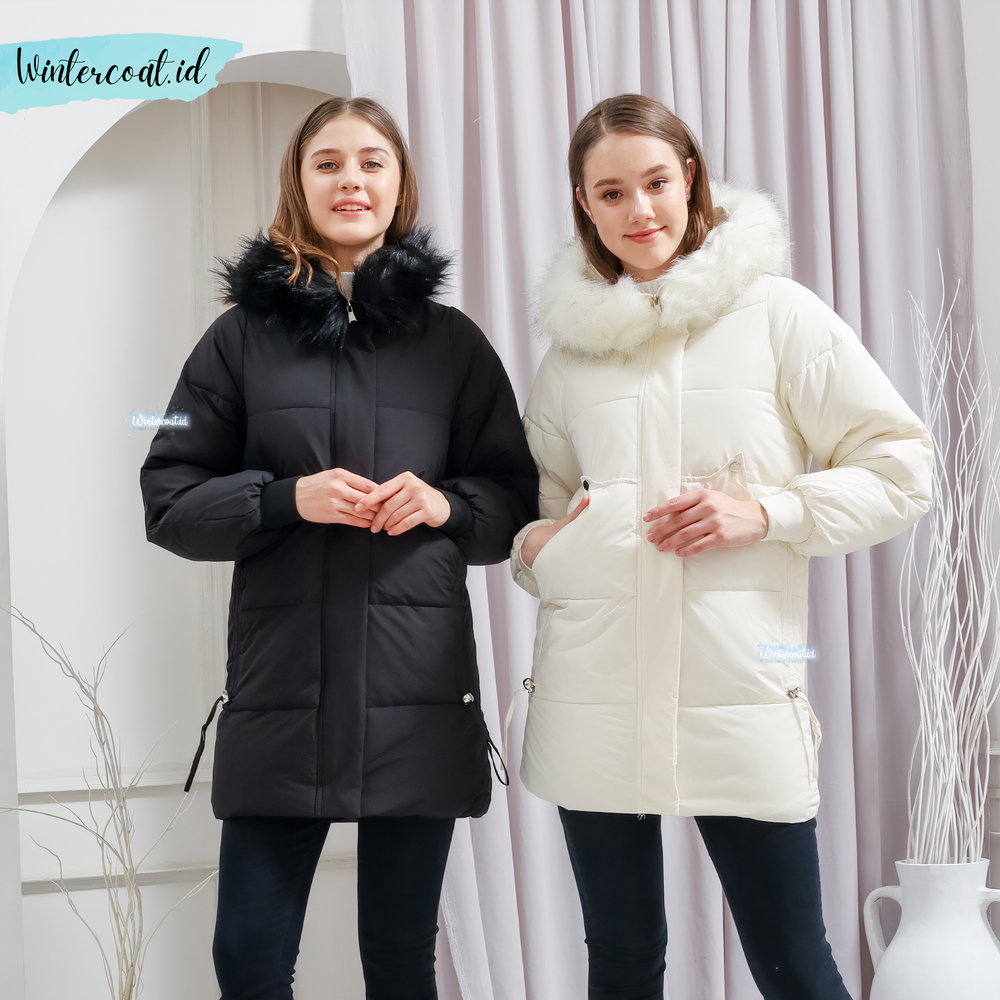 Coat wanita winter import Inara mantel musim dingin hangat tahan angin waterproof wind breaker windproof jacket jaket cewek