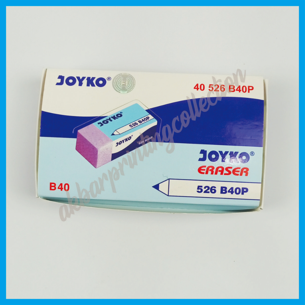 

JOYKO Eraser | Penghapus Pensil Putih 526 B40P | 526-B40BL KECIL MURAH BERSIH UJIAN CLEAN