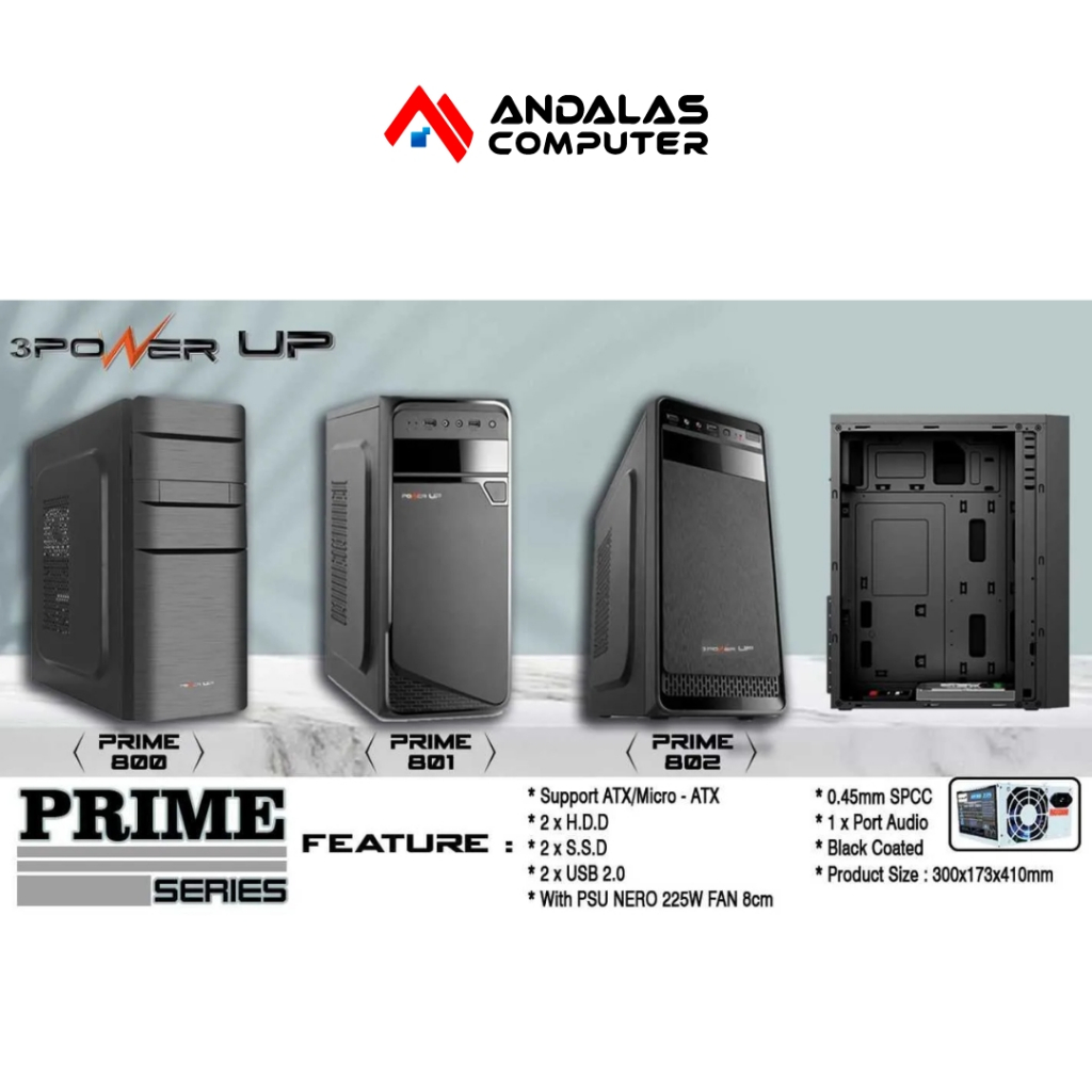 CASING OFFICE POWER UP PRIME SERIES 800/801/802