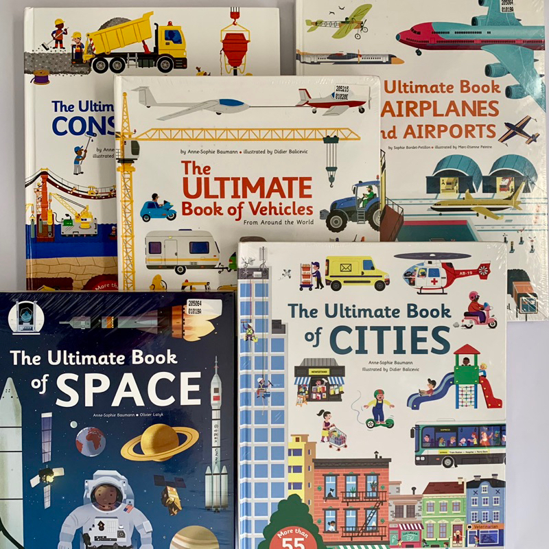 [ Segel ORI ] The Ultimate Book Of Space - Vehicles - Cities - Construction Site - Airplanes and Air