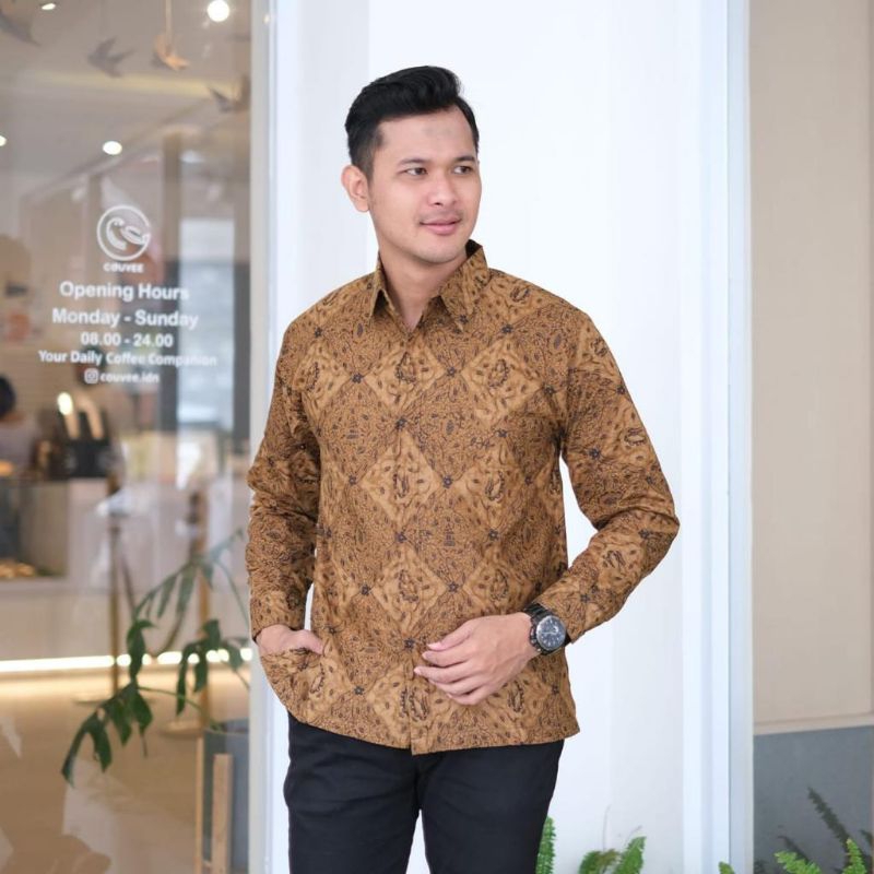 kemeja Batik Motif Katun Motif SIDOMUKTI